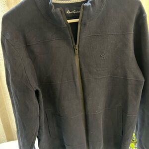 Robert Graham Dark Knit Zip-Up Jacket